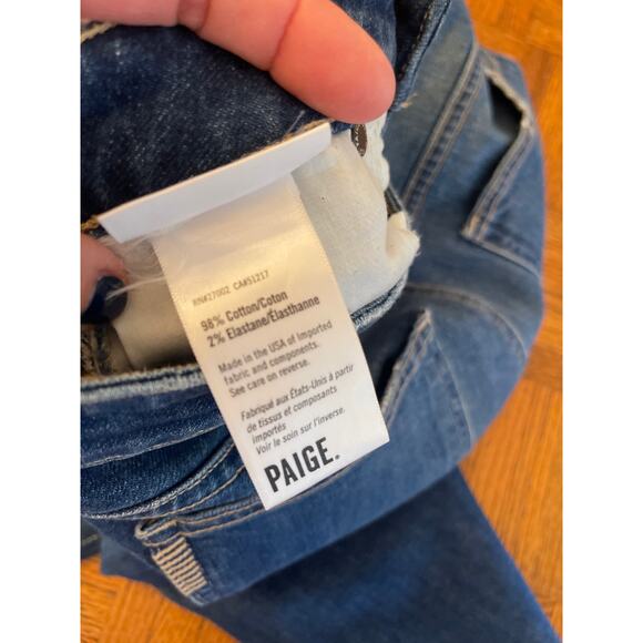 Paige Jeans Hoxton Straight Ankle 30 - Picture 6 of 7